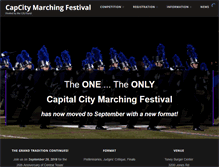 Tablet Screenshot of capitalcitymarching.org